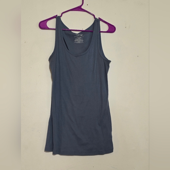 Time and Tru Women's Charcoal Tank Top (0071) - Picture 1 of 3